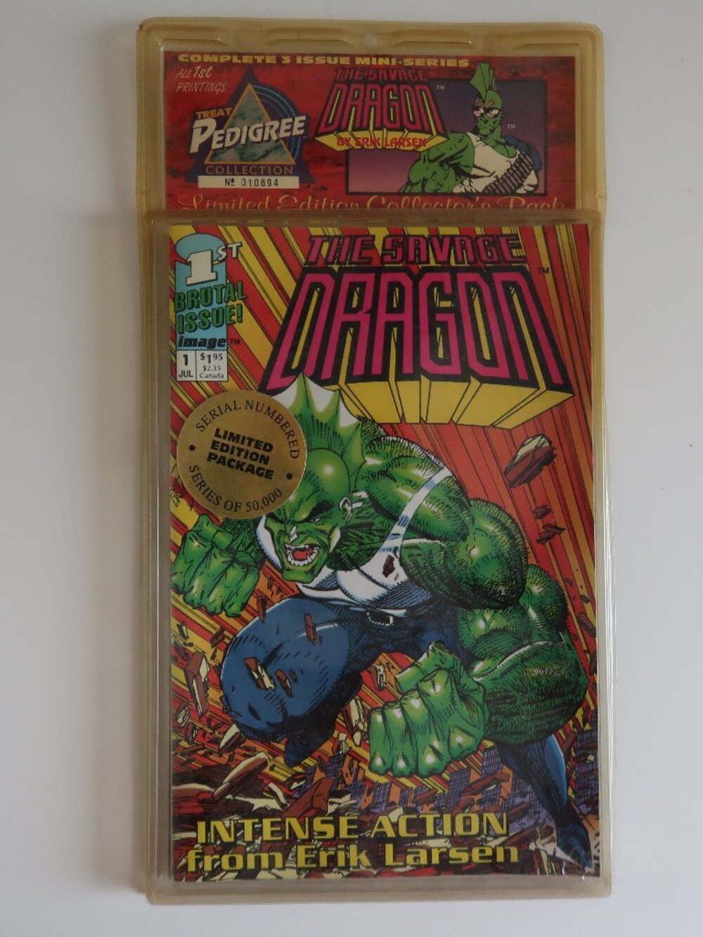 The Savage Dragon Comic Book Limited Edition Collectors Pack Factory Sealed